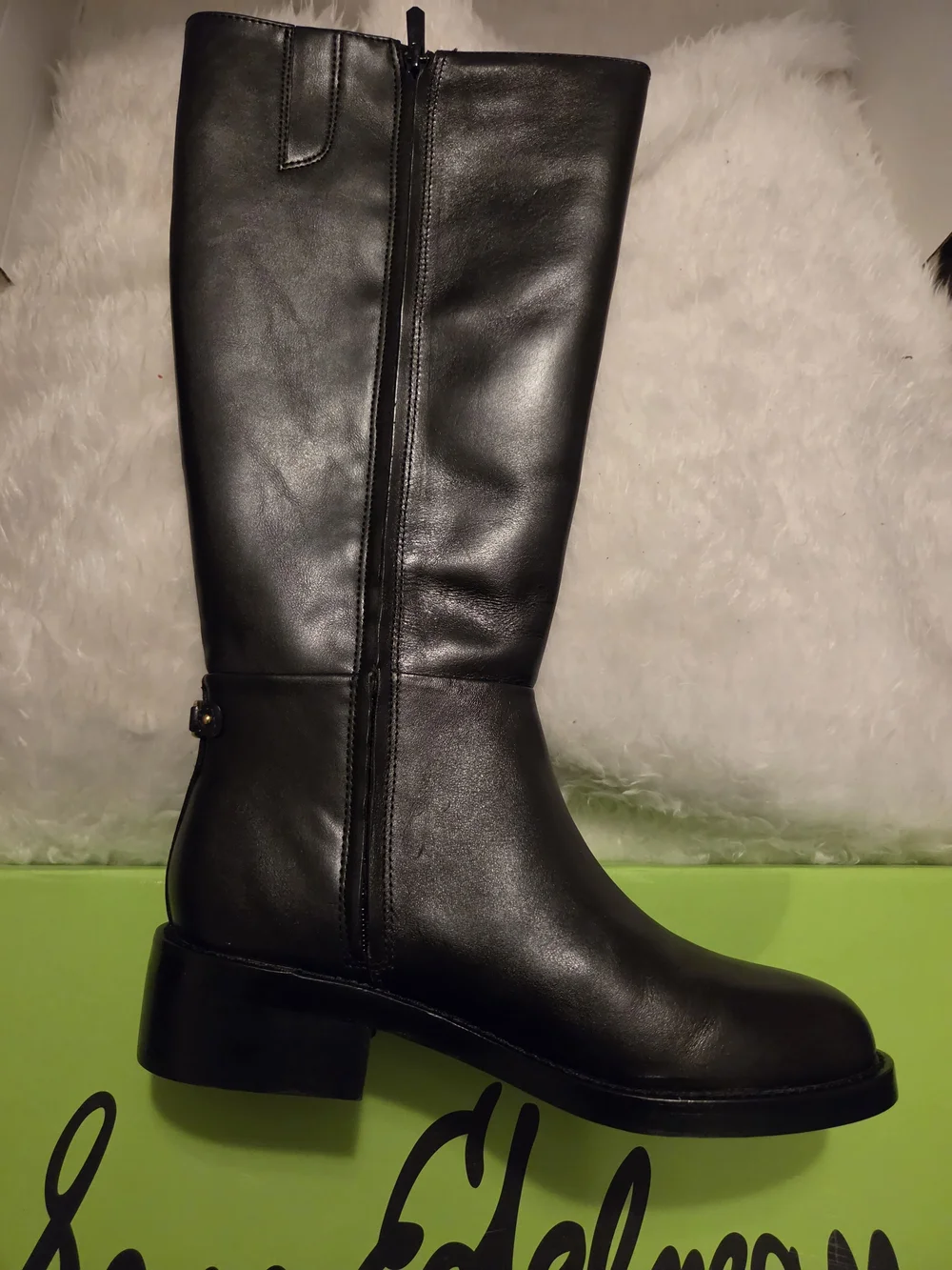 Sam Edelman Black Leather Boots